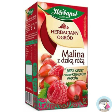 Herbata HERBAPOL owocowo-ziołowa(20 tb) Malina z Dziką różą 54g