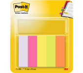 Zakładki indeksujące 15x50mm 100k mix kolorów (5szt) POST-IT 670 UU009543362 3M