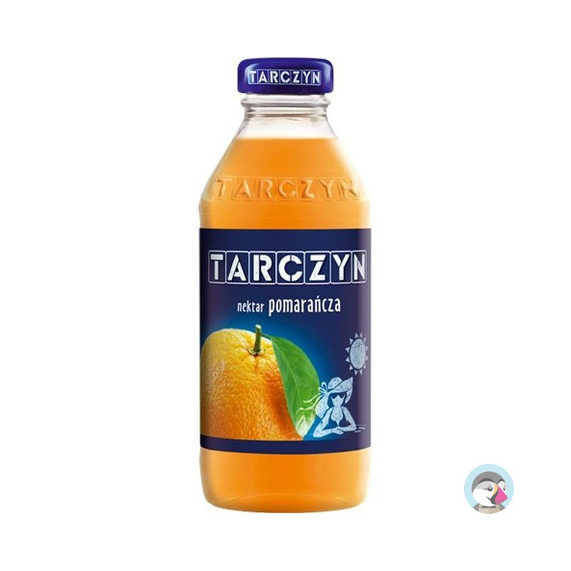Nektar TARCZYN 0,3l pomarańczowy butelka szkło