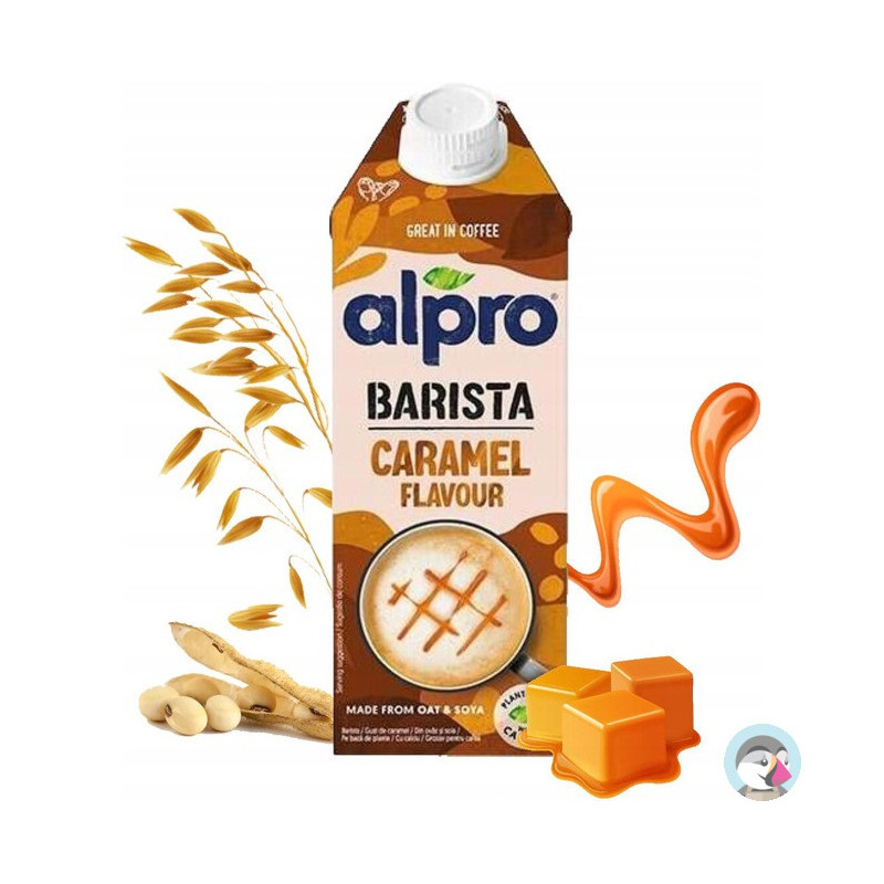 Napój DANONE ALPRO BARISTA 750ml owsiano sojowy o smaku karmelowym