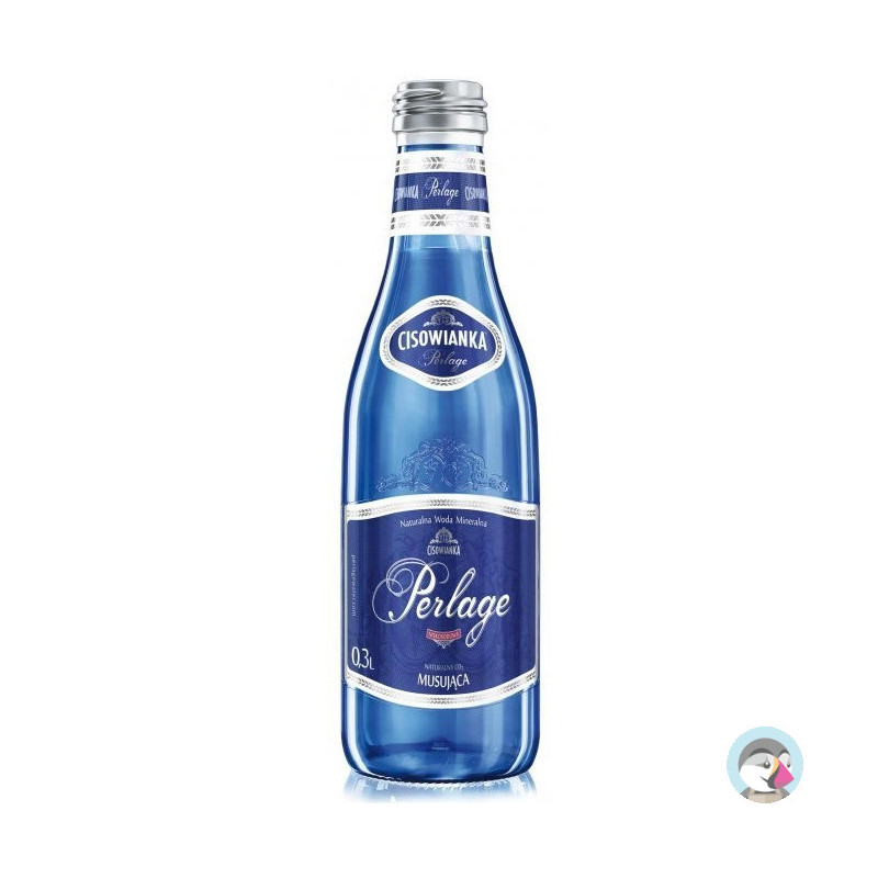 Woda CISOWIANKA 0.3L (24szt) Perlage gazowana szkło