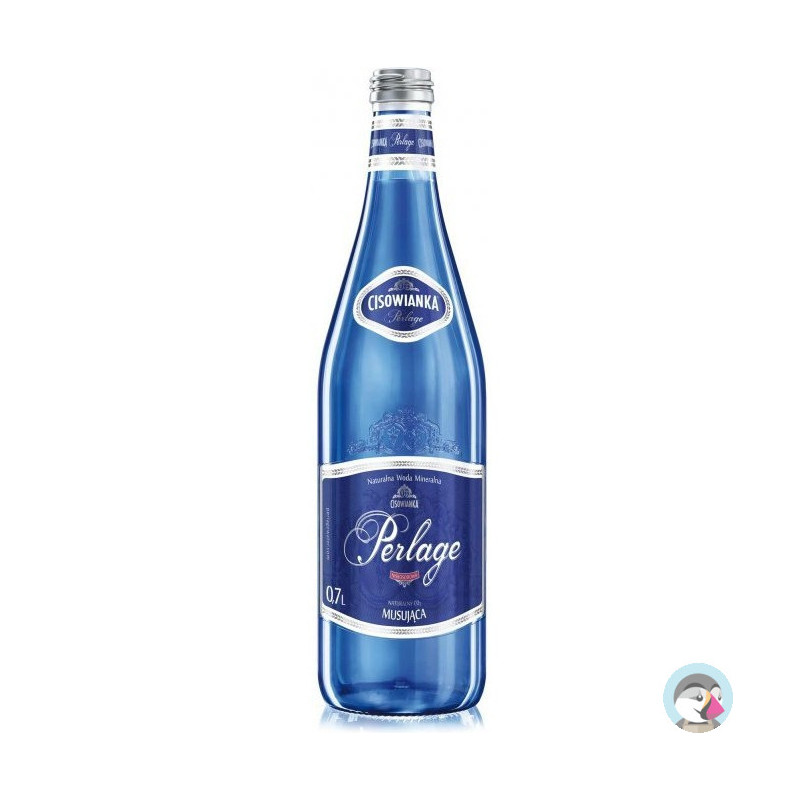 Woda CISOWIANKA 0.7L (12szt) Perlage gazowana szkło