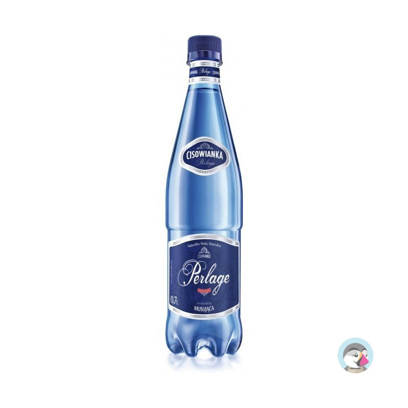 Woda CISOWIANKA 0.7L (6szt) Perlage gazowana PET z kaucją