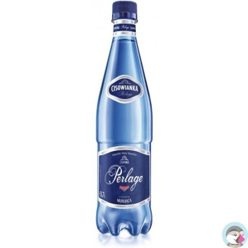 Woda CISOWIANKA 0.7L (6szt) Perlage gazowana PET z kaucją