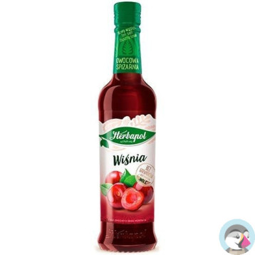 Syrop HERBAPOL Owocowa Spiżarnia wiśnia 420ml