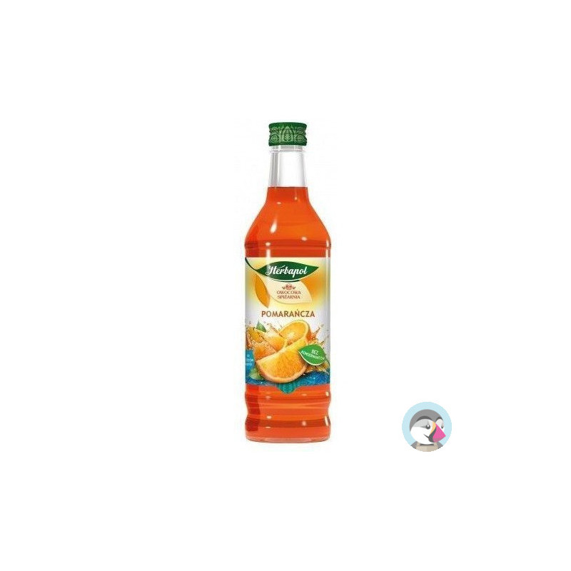 Syrop HERBAPOL Owocowa Spiżarnia pomarańcza 420ml