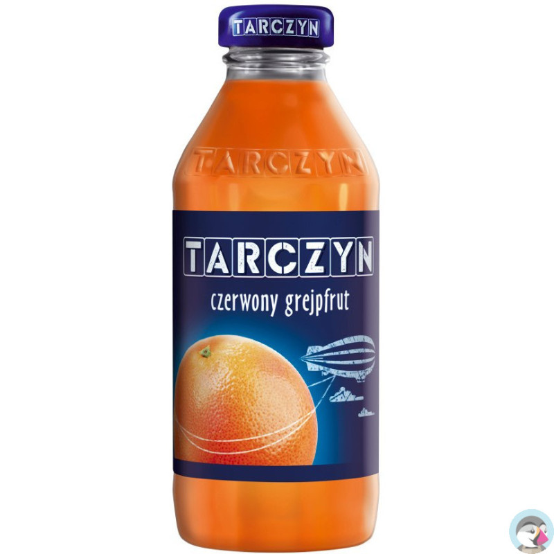 Napój TARCZYN 0,3l czerwony grapefruit butelka szkło