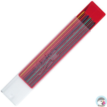 Grafity do ołówków mechanicznych 2mm 6 kolorów COLORAMA 4301 KOH-I-NOOR