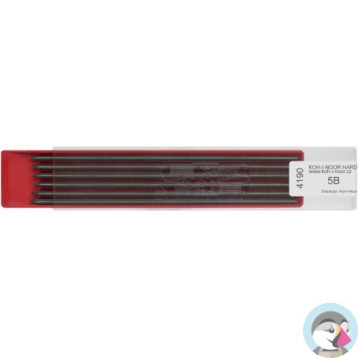 Grafity do ołówków automatycznych 5B 2mm (12szt.) 4190 KOH-I-NOOR