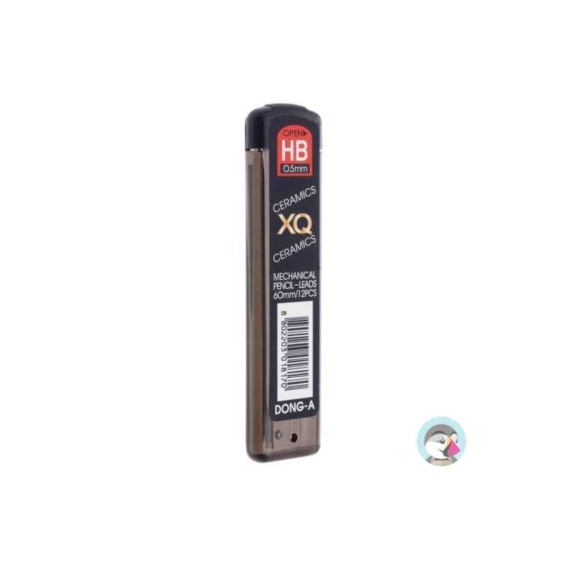 Grafity do ołówka automatycznego XQ 0.5mm HB DONG-A