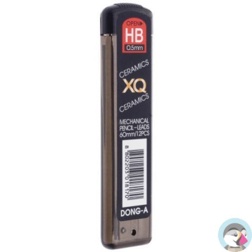 Grafity do ołówka automatycznego XQ 0.5mm HB DONG-A