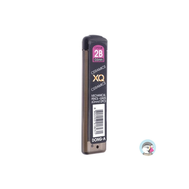Grafity do ołówka automatycznego XQ 0.5mm 2B DONG-A