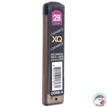 Grafity do ołówka automatycznego XQ 0.5mm 2B DONG-A