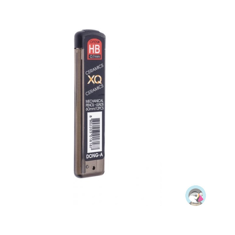Grafity do ołówka automatycznego XQ 0.7mm HB DONG-A