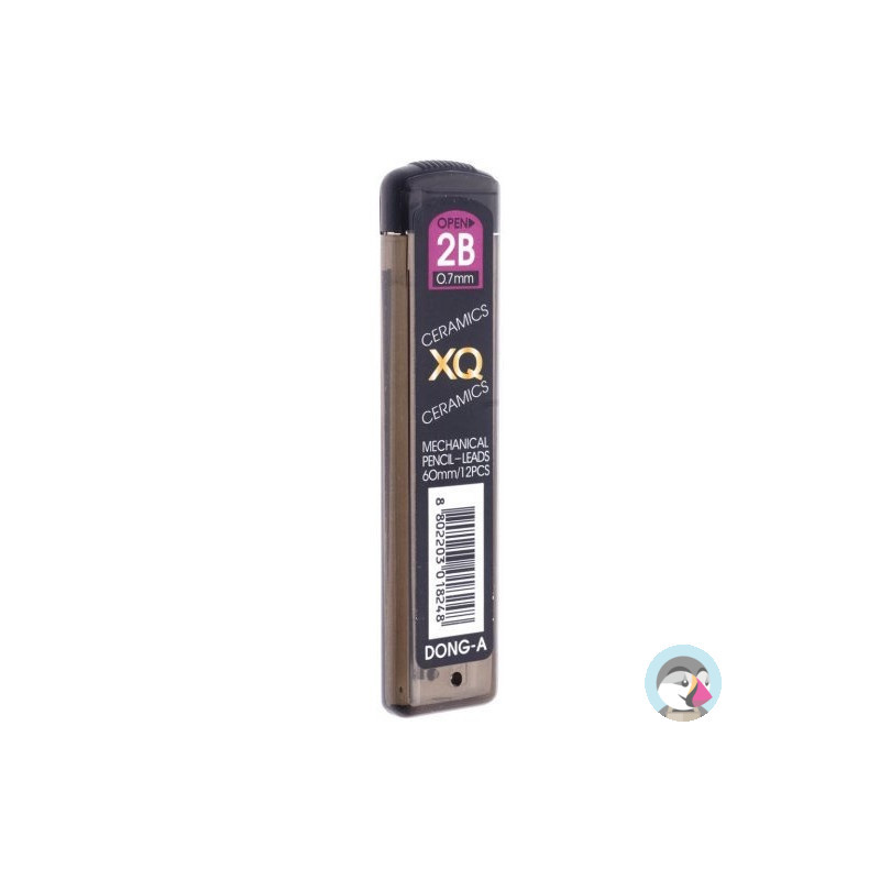 Grafity do ołówka automatycznego XQ 0.7mm 2B DONG-A