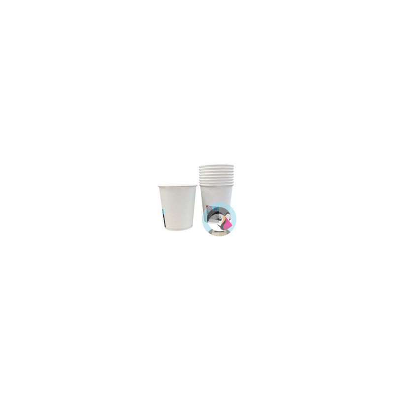 Kubek papierowy biały 180ml 6oz (50szt) śr.70mm 27182/GM6OZCARB