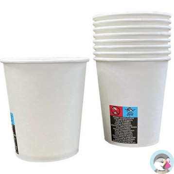 Kubek papierowy biały 250ml 8oz (50szt) średnica 80mm 27251/27250/45901/1059048