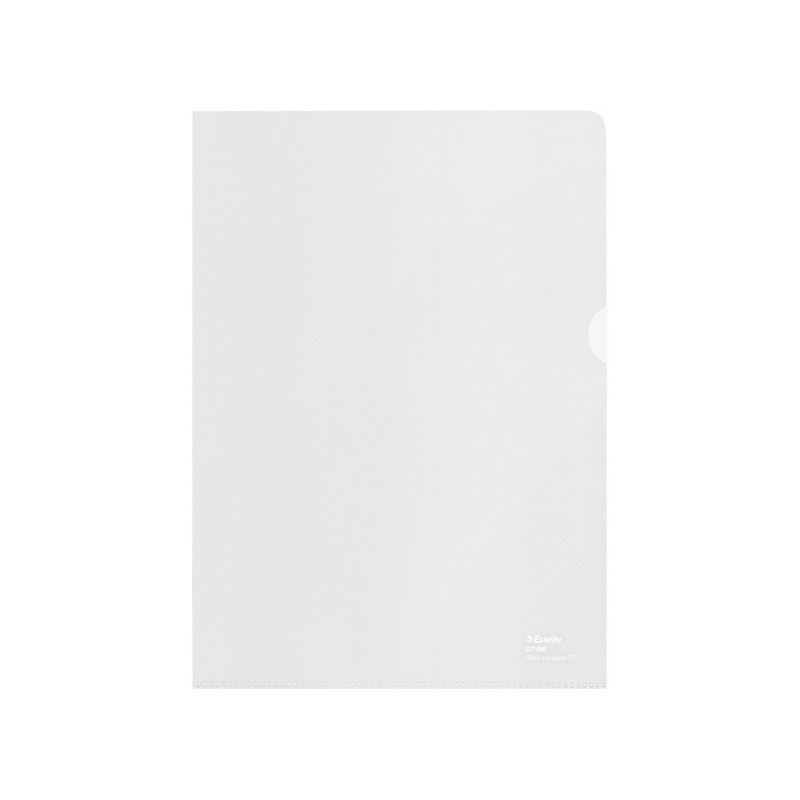 Folder groszkowy A4 Recycled Premium PP 100 mic.opakowanie 100 sztuk 627496 ESSELTE