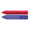 Gumka grip 2001 niebieska/czerwona 187101 FABER-CASTELL