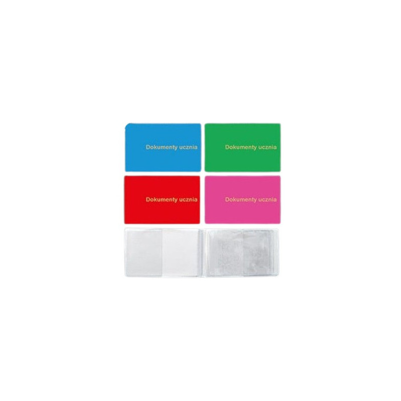Okładka na dokumenty ucznia mała PCV MODERN MIX 0300-0151-99 Panta Plast