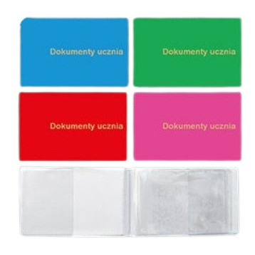 Okładka na dokumenty ucznia mała PCV MODERN MIX 0300-0151-99 Panta Plast