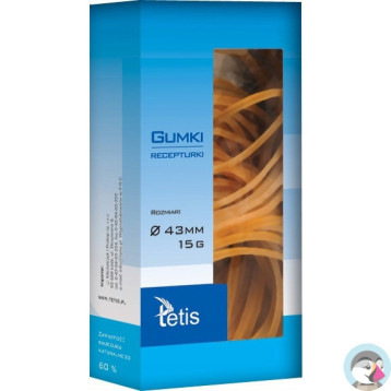 Gumki recepturki 43mm 15g GG201-A TETIS