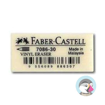Gumka do ołówków biała (30) 7086-30 FC188730 FABER CASTEL