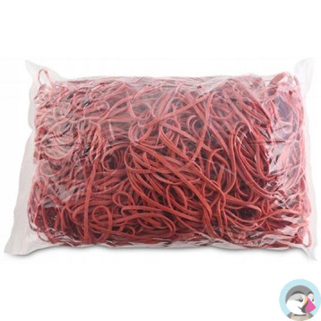 Gumki recepturki 1kg średnica 80mm 1,5x1,5mm czerwone gurere80x1.5x1.5 EMERSON