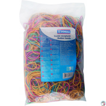Gumki recepturki 0.5kg 60mm mix kolor 7785001-99 DONAU