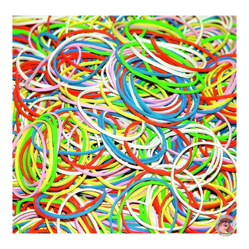 Gumki recepturki 1kg 60mm mix kolor 7786001-99 DONAU