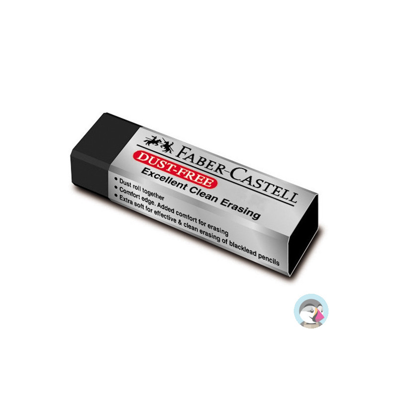Gumka DUST FREE plasik czarna FC187171