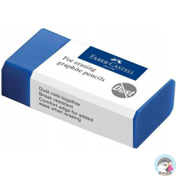 Gumka DUST FREE plasik niebieska FC187170