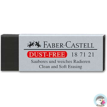 Gumka DUST-FREE czarna FC187121 FABER CASTLE