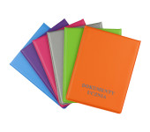 Okładki na dokumenty szkolne ucznia PVC 6 sztuk mix kolorów New Colours KOD-11 BIURFOL