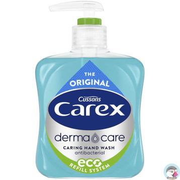 Mydło w płynie z dozownikiem CAREX 250ml. ORIGINAL
