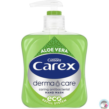 Mydło w płynie z dozownikiem CAREX 250ml. ALOE VERA