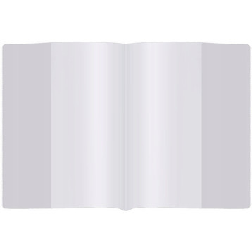 Okładki na zeszyty szkolne A5 bezbarwne 50 sztuk 21,2x30,3cm OZK-01-02 BIURFOL