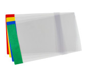 Okładki regulowane na książki i zeszyty S3 kolorowe 25 sztuk 28,7x40,8-44cm OZK-53 BIURFOL