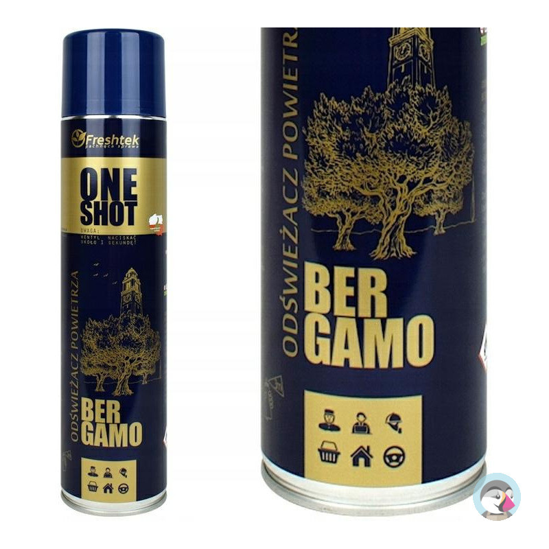 Odświeżacz powietrza ONE SHOT 600ml BERGAMO