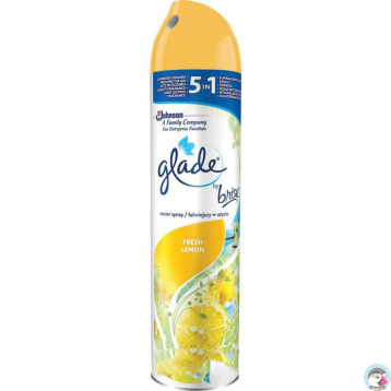 Odświeżacz w sprayu BRISE/GLADE 300 ml Citrus Fresh Lemon