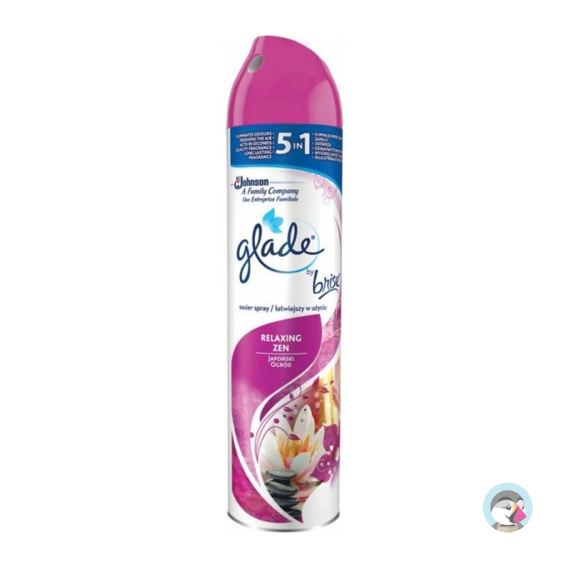 Odświeżacz w sprayu BRISE/GLADE 300 ml Japoński ogród/Relaxing zen