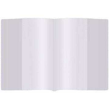 Okładki na zeszyty szkolne A5 bezbarwne 10 sztuk 21,2x30,3cm OZK10-01-02 BIURFOL