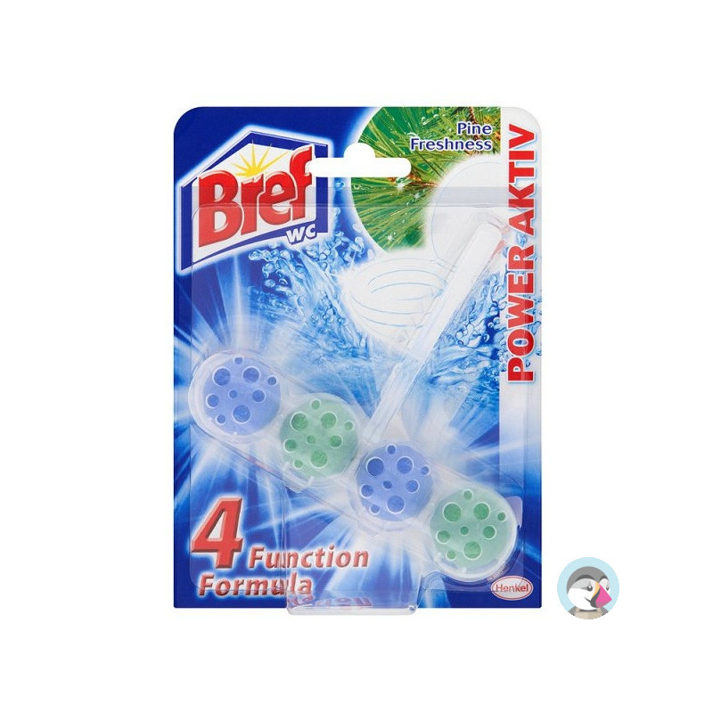 Zawieszka WC BREF POWER AKTIV 50g kulki Sosnowy Las  625166