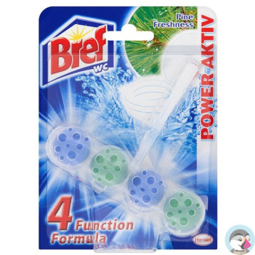 Zawieszka WC BREF POWER AKTIV 50g kulki Sosnowy Las  625166