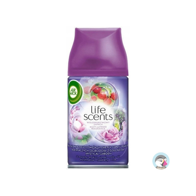 Wkład do odświeżacza AIR WICK Freshmatic 250ml Tajemnicze Ogrody/Musująca róża z maliną