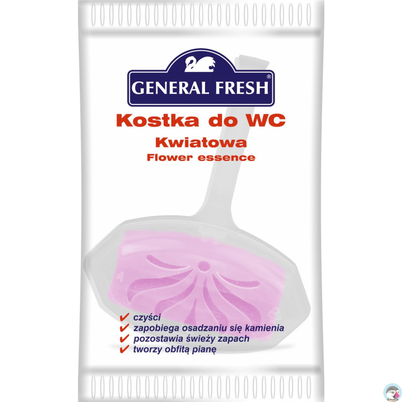 Kostka do WC zawieszka 30g kwiat GENERAL FRESH