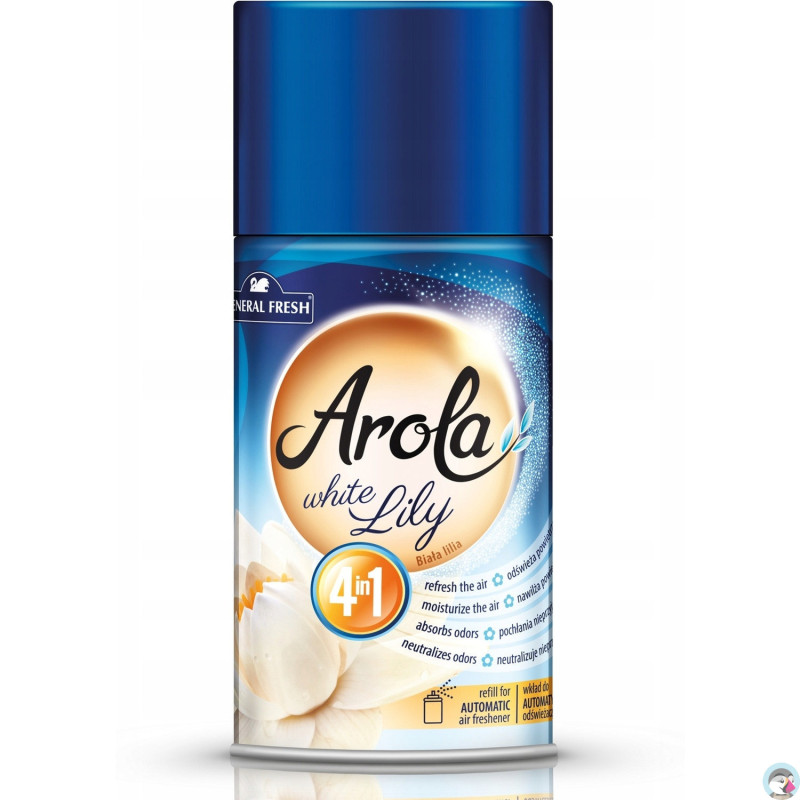 Wkład do odświeżacza AROLA 250ml biała lilia GENERAL FRESH