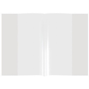 Okładki na zeszyty szkolne A5 bezbarwne 10 sztuk PP/PE 21,2x30x3cm OPP10-01 BIURFOL