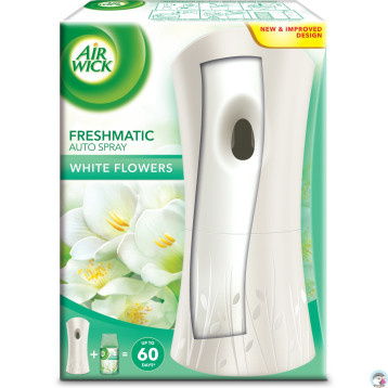 Odświeżacz AIR WICK Freshmatic 250ml Białe Kwiaty Komplet