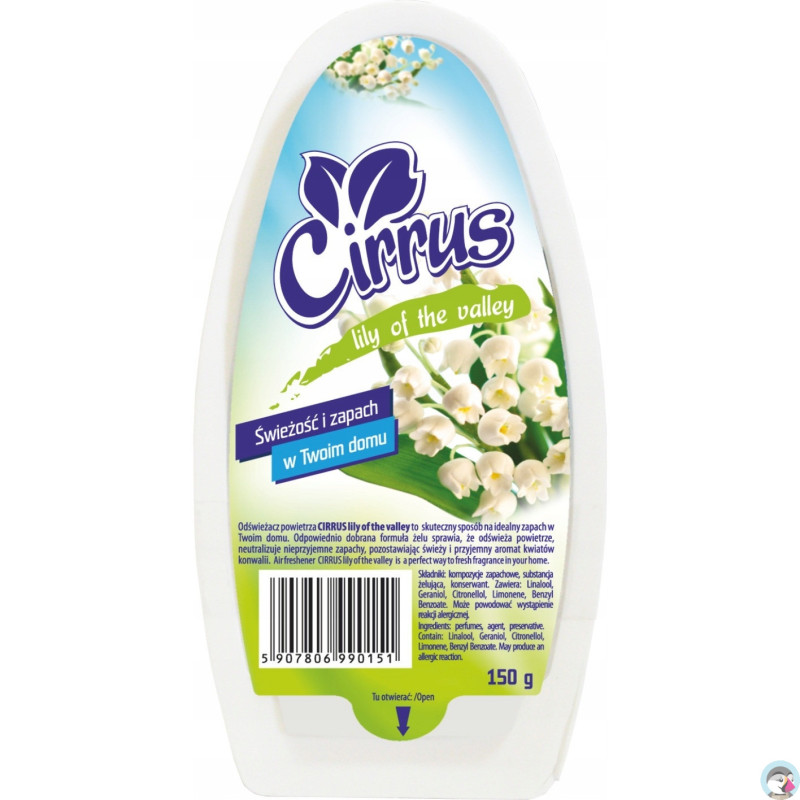 Odświeżacz żel 150g CIRRUS konwalia